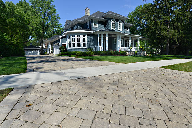 Permeable Paver Driveway in South Corning, NY